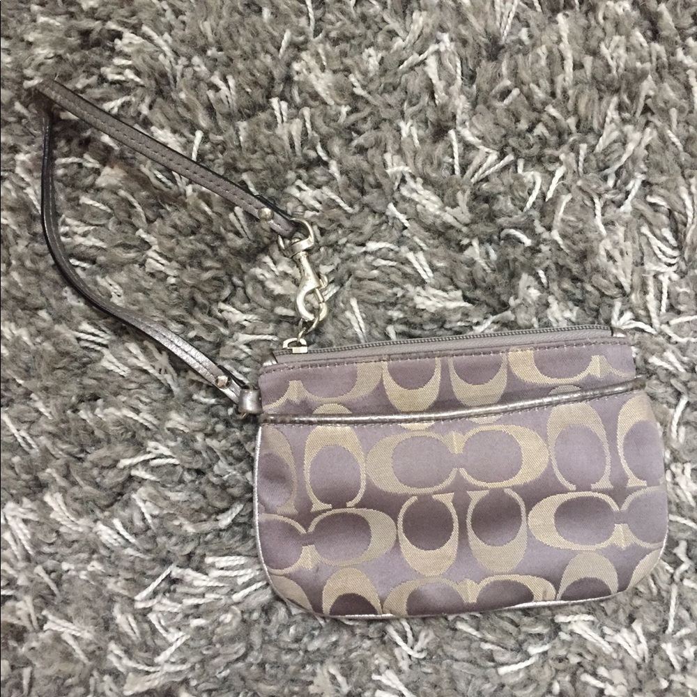 Coach wristlet